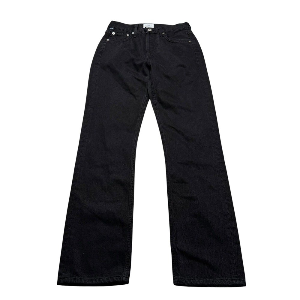 CITIZENS OF HUMANITY Blaine Jeans Black Straight Leg Women's Size 24